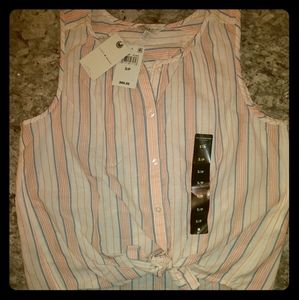Women's lucky brand tank shirt